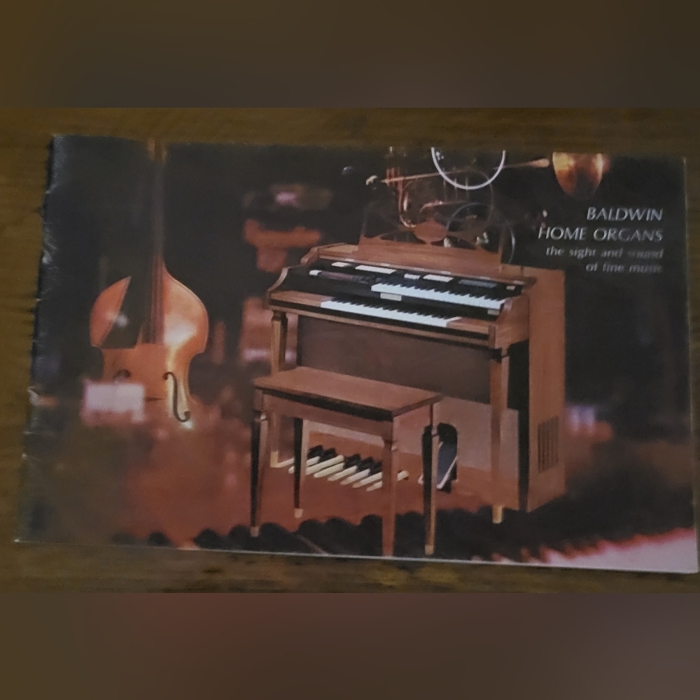 Baldwin Home Organs vintage pamphlet